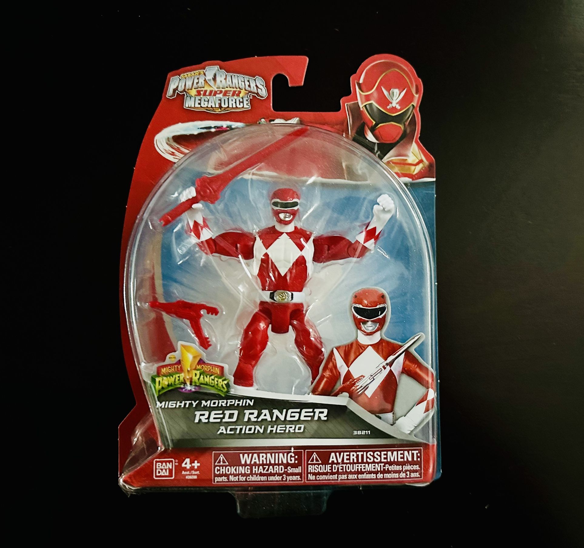 Power Rangers Super Megaforce Red Ranger - NEW