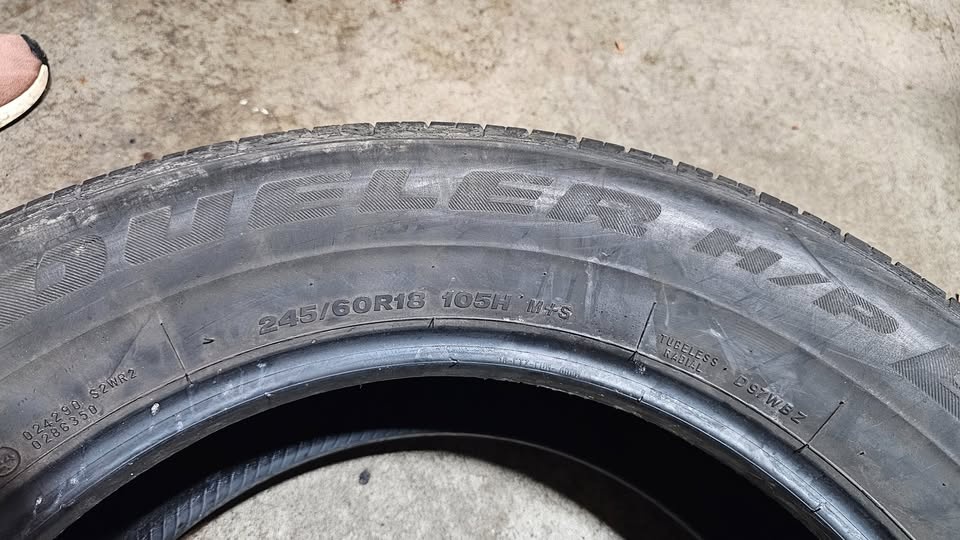 245/60/18 Bridgestone All Season Tires - photo 3
