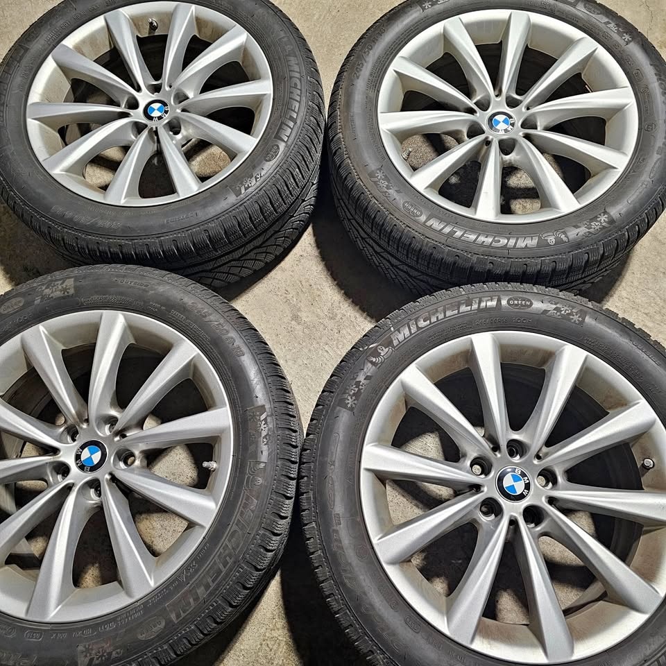 245/50/18 Michelin Winter Tires with BMW OEM Rims 5x112