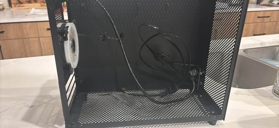 Micro ATX PC Case with Glass Panel - photo 3