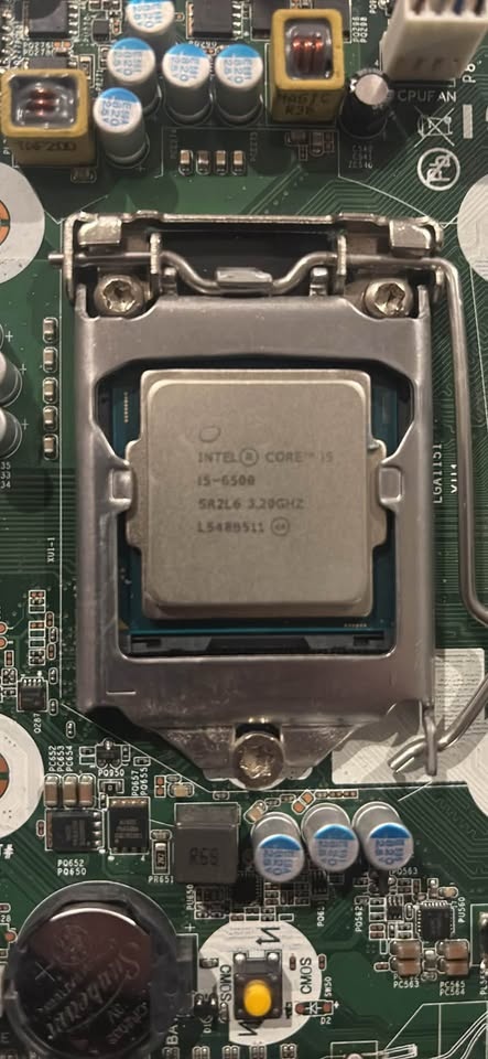 Intel i5-6500 with Motherboard, RAM, and Fan - photo 2