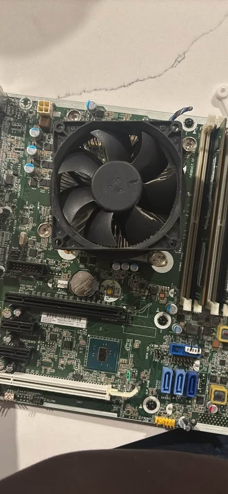 Intel i5-6500 with Motherboard, RAM, and Fan - photo 4