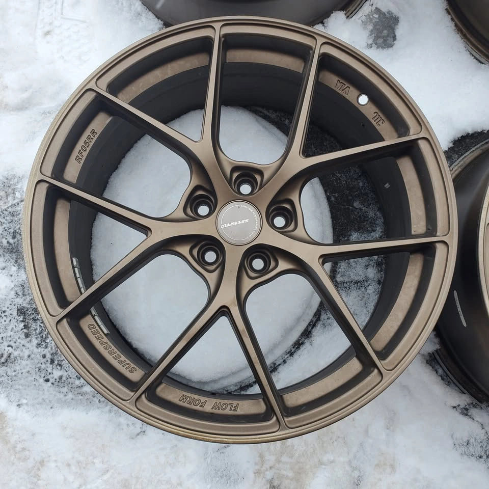19 inch Superspeed RF05RR Flow Form Alloy Rims 5x114.3 - photo 4