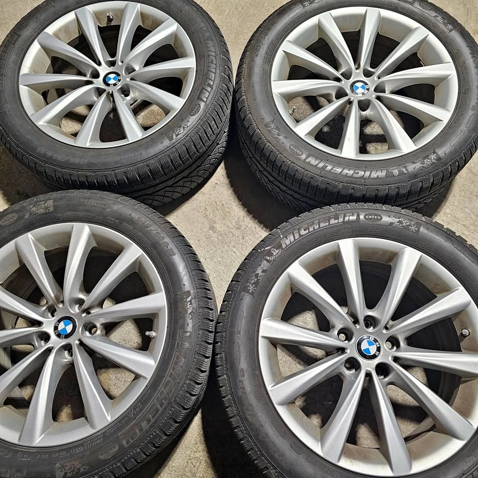 245/50/18 Michelin Winter Tires w/ BMW OEM Rims 5x112