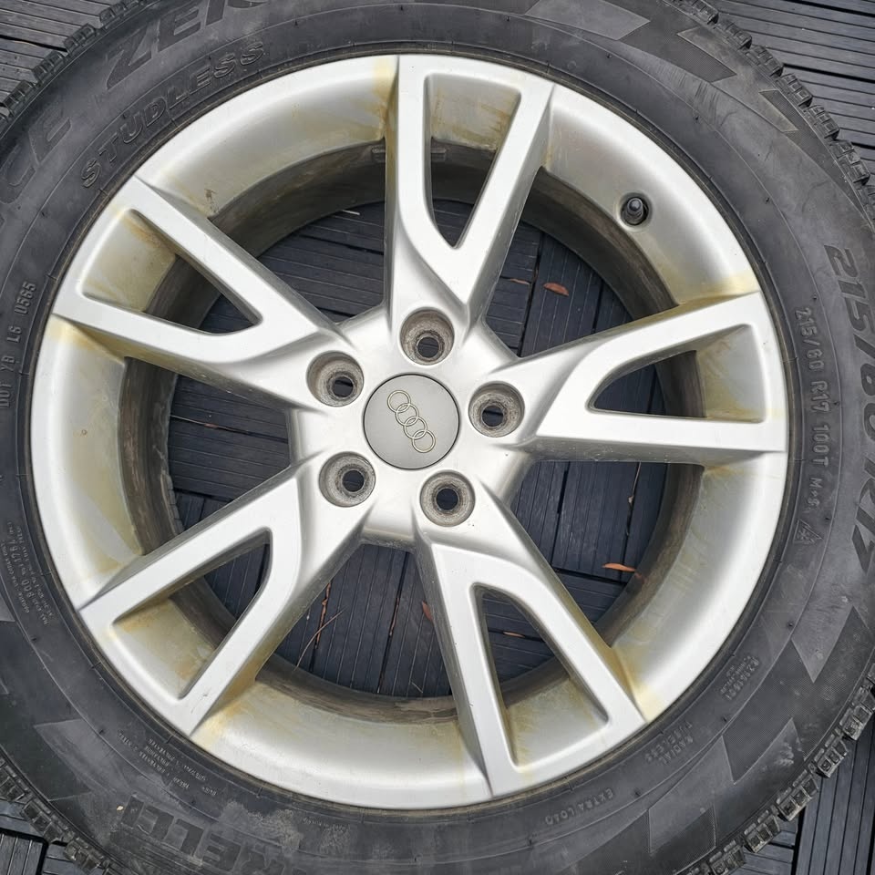 VW Taos 215/60/17 Pirelli Winter Tires w/ Audi OEM Alloy Rims - photo 3