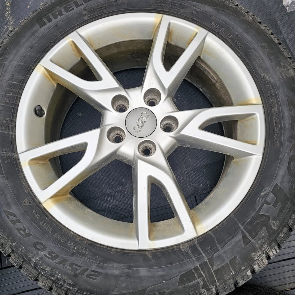 VW Taos 215/60/17 Pirelli Winter Tires w/ Audi OEM Alloy Rims - photo 5