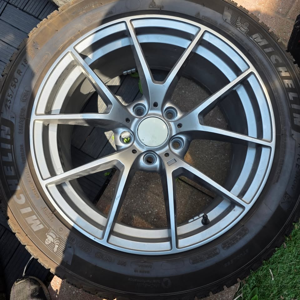 Acura TL Michelin Winter Tires w/ Rims - 235/50/18 - photo 2
