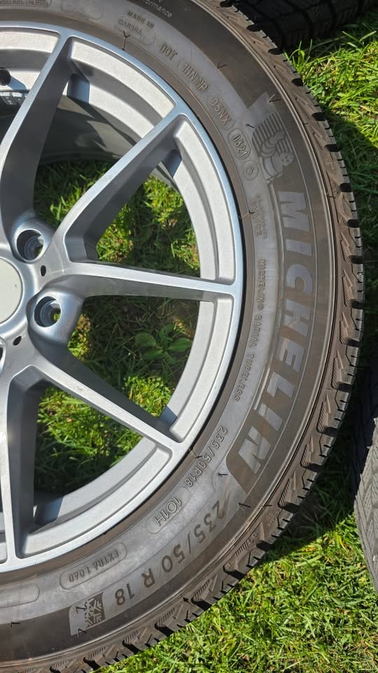 Acura TL Michelin Winter Tires w/ Rims - 235/50/18 - photo 5