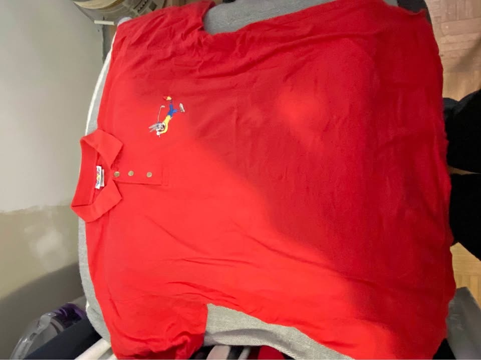Vintage 90's Looney Tunes Golfing Bugs Polo