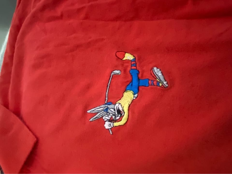 Vintage 90's Looney Tunes Golfing Bugs Polo - photo 2