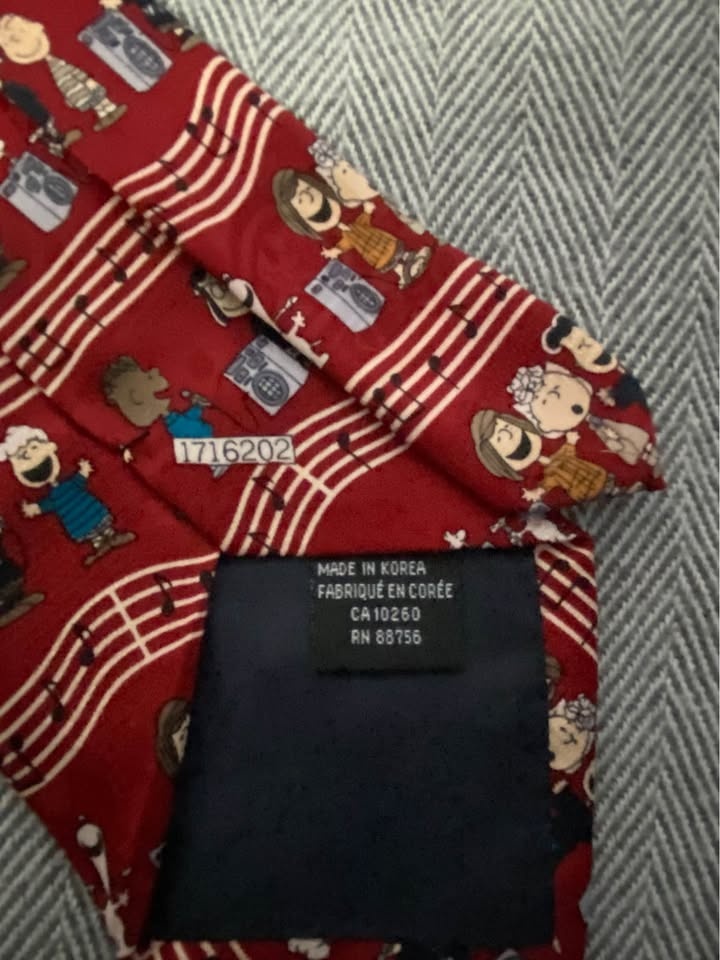 Vintage 90's Peanuts Tie - photo 4