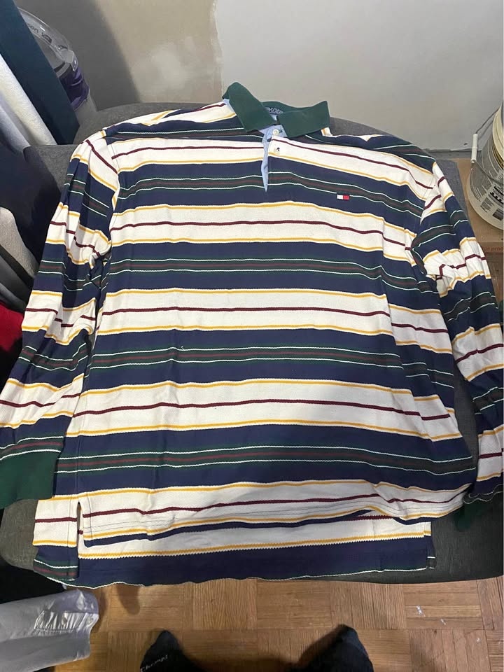 Xl long sleeve Tommy Hilfiger (big flag) polo shirt