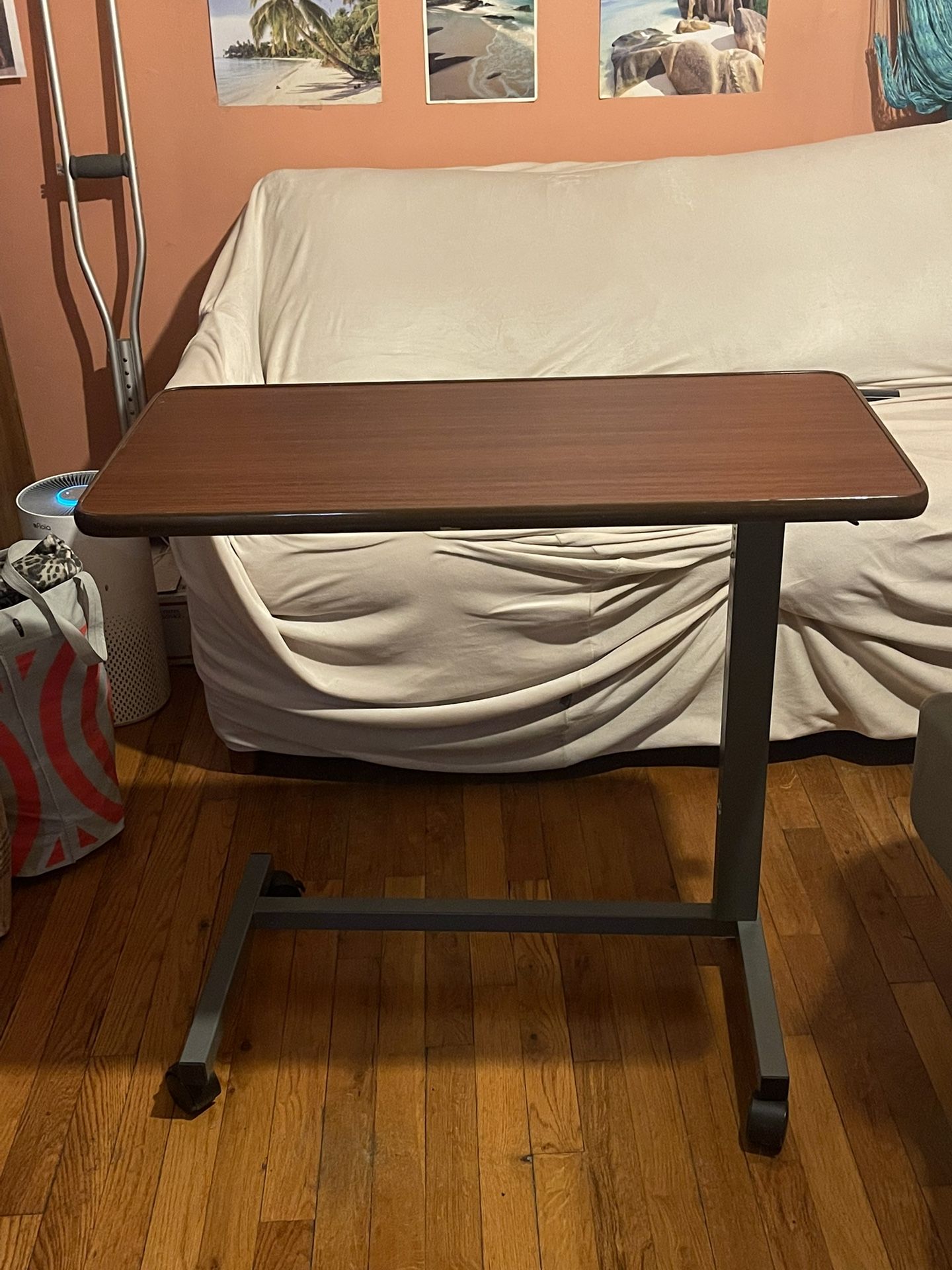 Adjustable Table For Bed
