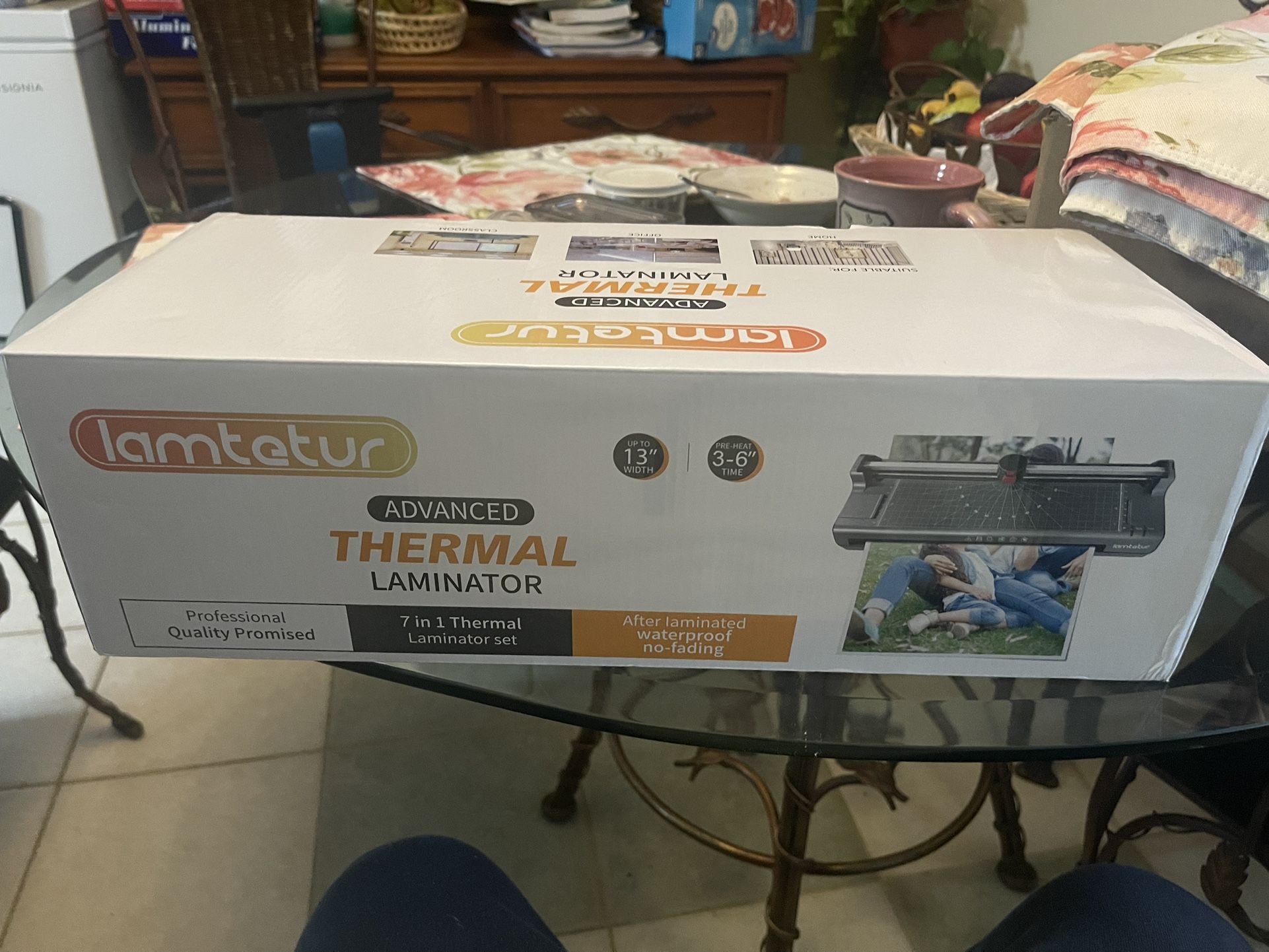7 In 1 Laminator Brand new Never Used