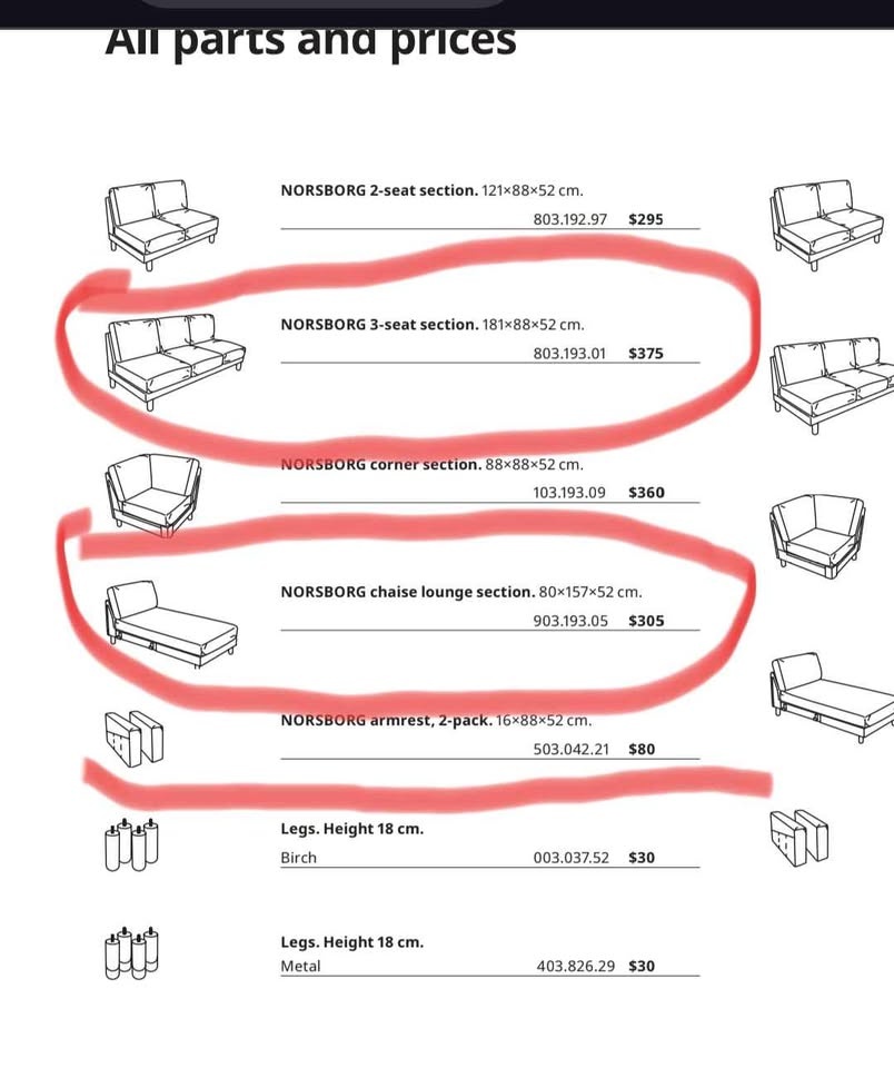 IKEA Norsborg Sofa - photo 2