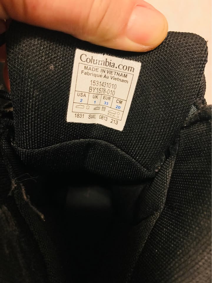 Columbia kids boots size 2 - photo 4