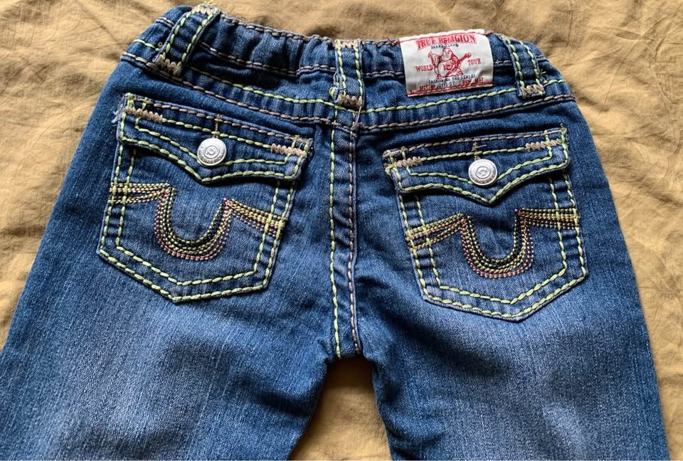 True Religion Kids Girl Jeans Size 9-10 - photo 2