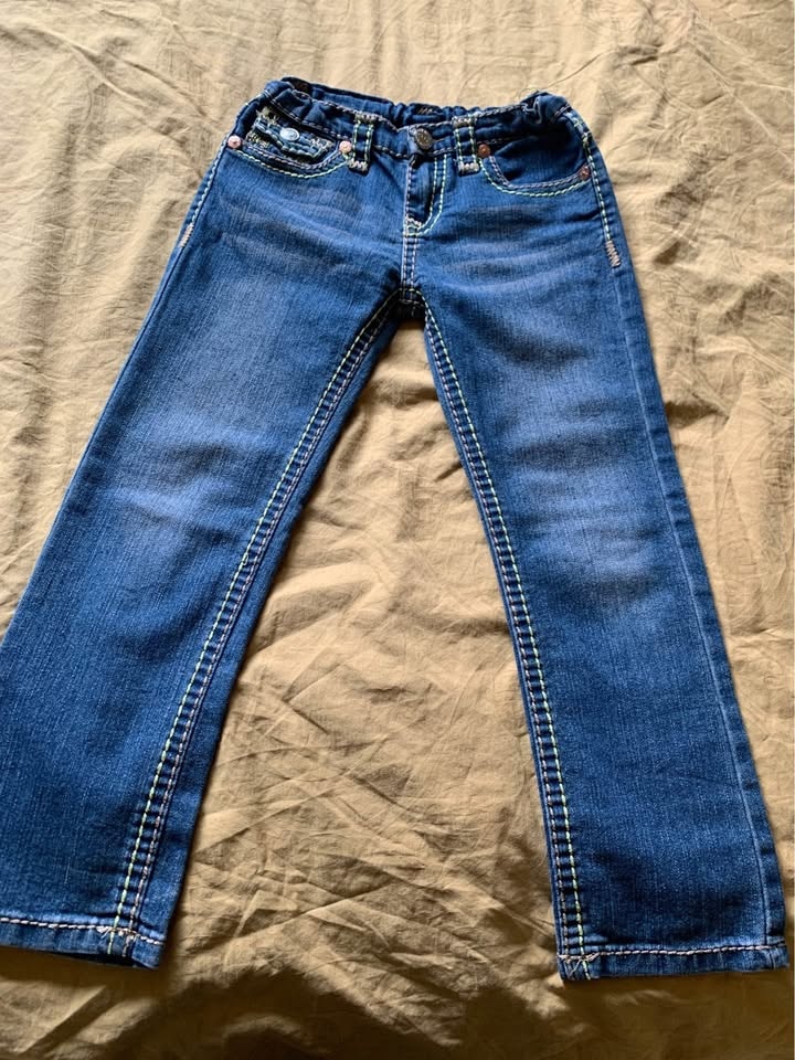 True Religion Kids Girl Jeans Size 9-10 - photo 3