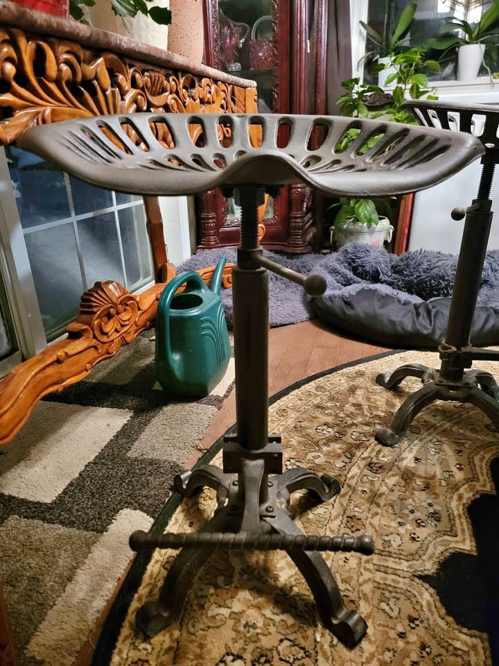 Tractor Seat Bar Stools - Set of 4