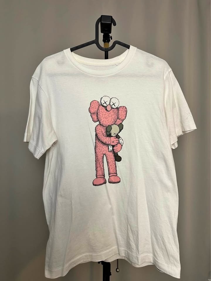 Kaws Uniqlo Pink BFF Tee
