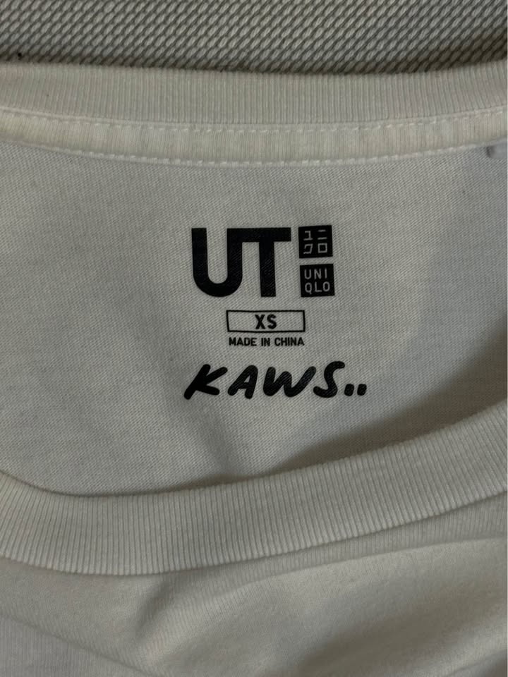 Kaws Uniqlo Pink BFF Tee - photo 3
