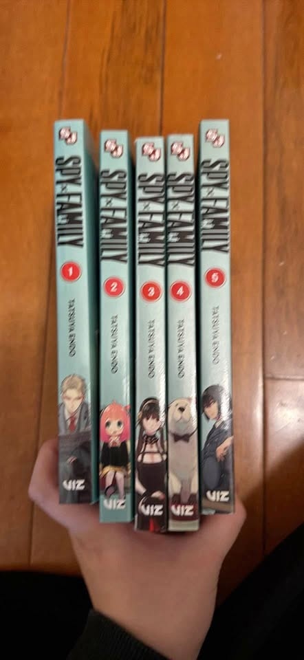 Spy x family manga 1-5