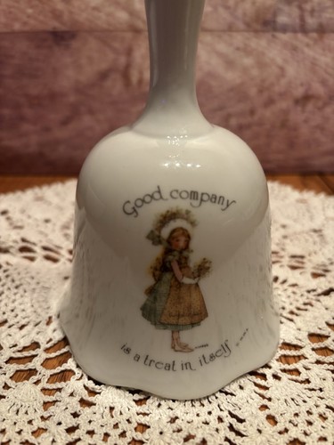 Vintage Holly Hobbie Porcelain Bell - photo 2