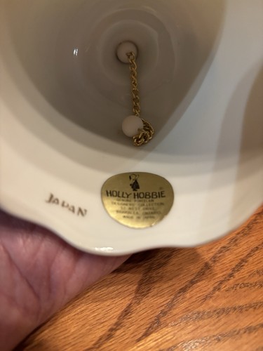 Vintage Holly Hobbie Porcelain Bell - photo 3