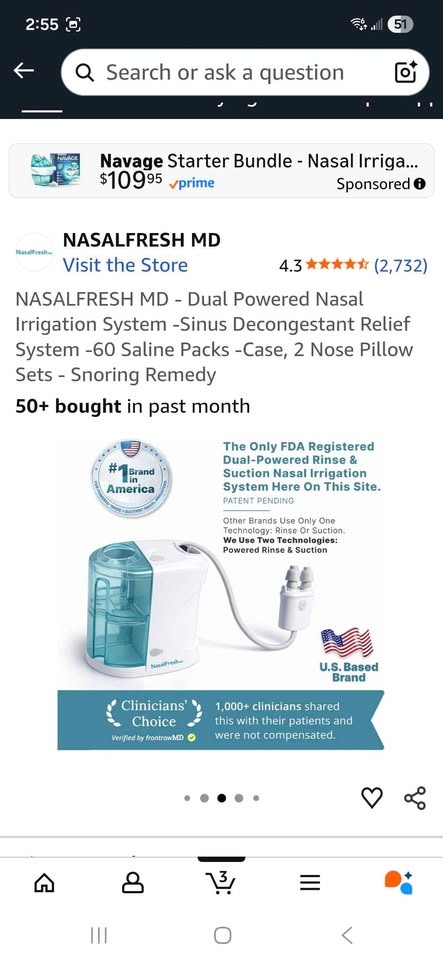 NasalFresh MD Nasal Irrigator - photo 2