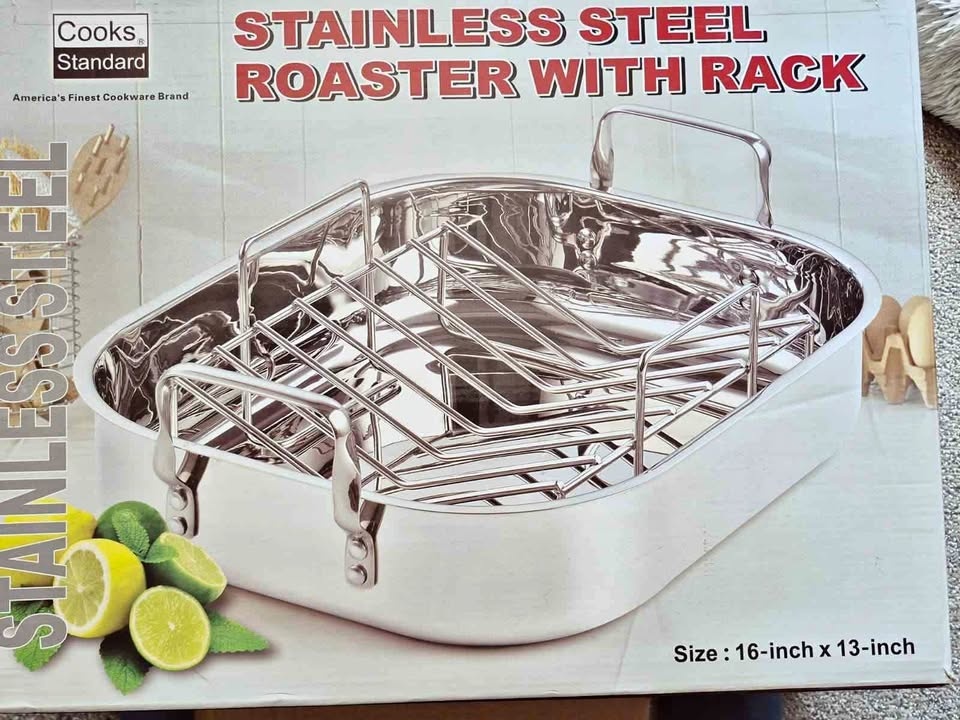 Cooks Standard Stainless Steel Roaster with Rack