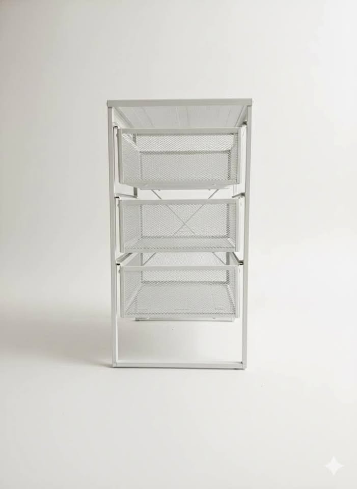 IKEA Lennart 3-Drawer Storage Unit - White