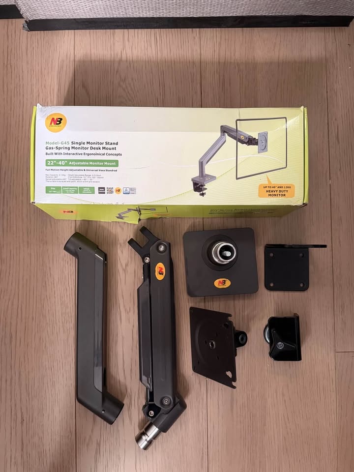 NB Ergonomic G45 Single Monitor Stand