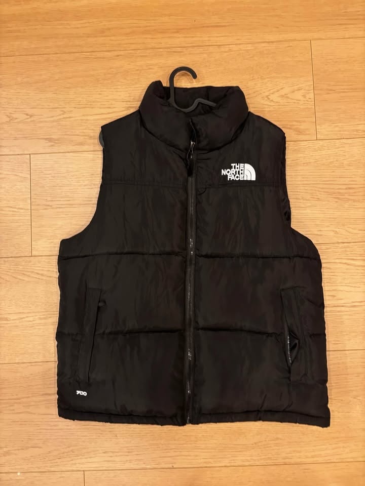 TNF Black Puffer Vest