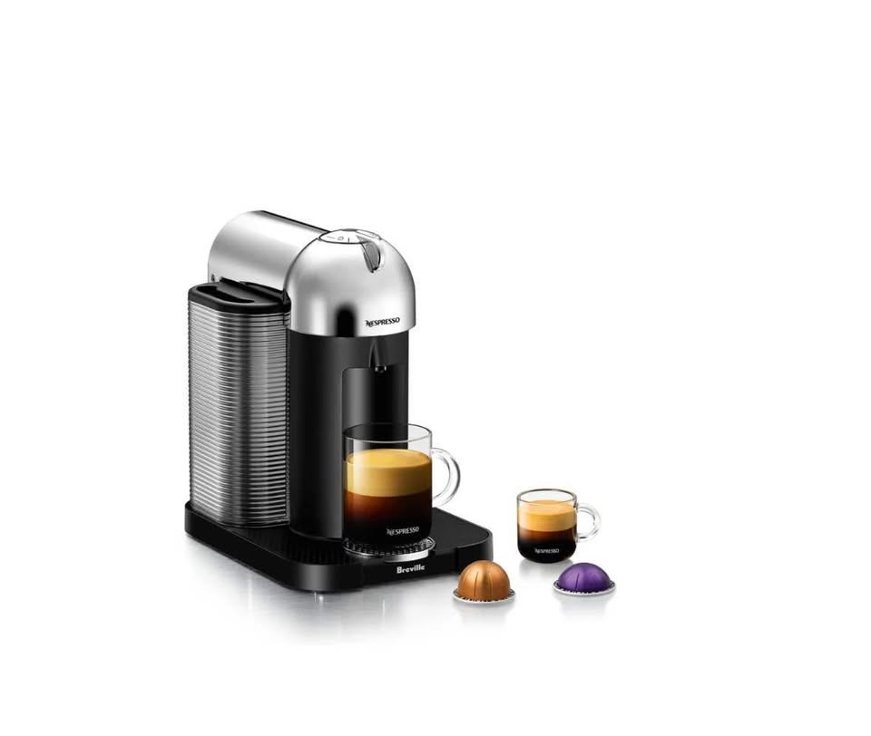 Nespresso Coffee machine Doble tank