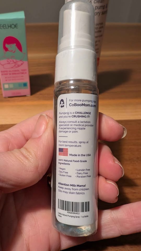 Breast Pump Cleaner, Comfort Spray, Alcohol Test Strips Bundle - photo 4