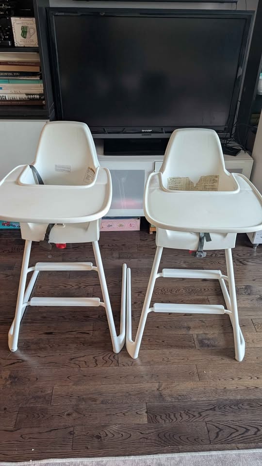 Langur IKEA Stackable Convertible High Chairs - photo 2