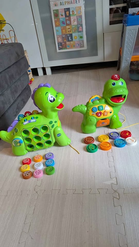 Vtech Dino Counting Game Pull Toy