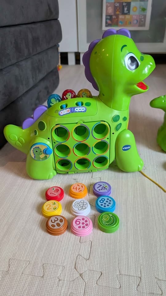 Vtech Dino Counting Game Pull Toy - photo 4