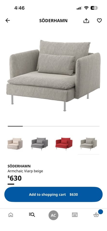 IKEA Soderhamn Chair (customizable) - photo 5