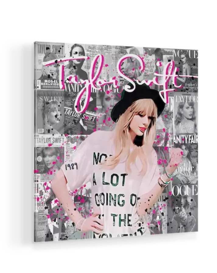 36x36 Stretched Canvas of Taylor Swift - photo 3
