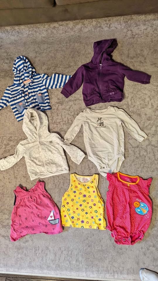 Girl 12-18 Months Baby Clothes - 8 Pieces