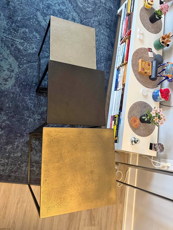 Set of 3 Nesting Metal Tables - La-Z-boy