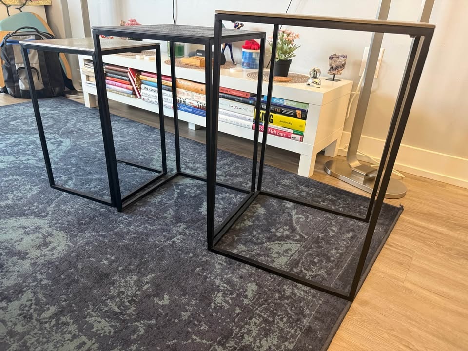 Set of 3 Nesting Metal Tables - La-Z-boy - photo 2