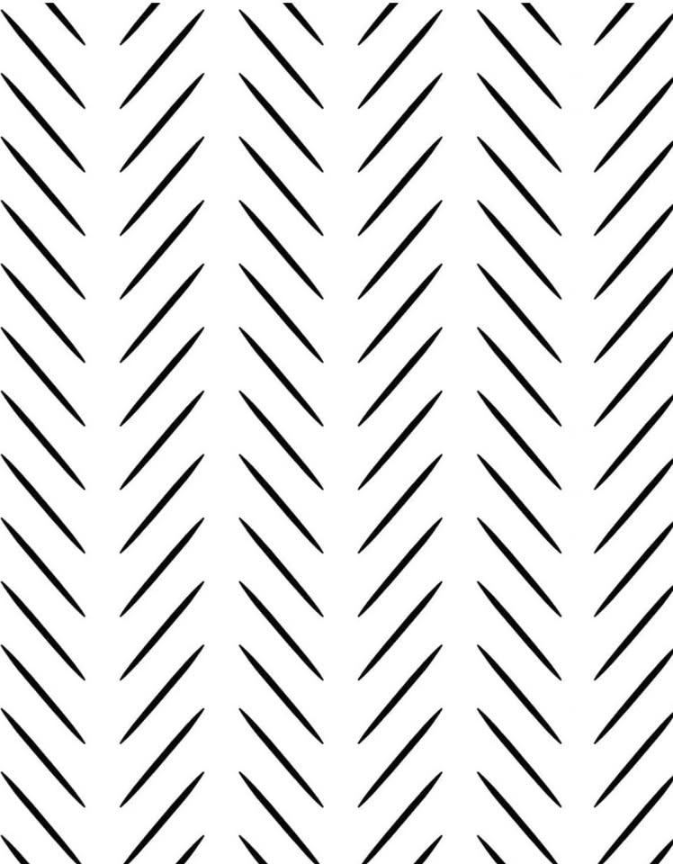 Yun-aeon Black and White Herringbone Peel and Stick Wallpaper - photo 2