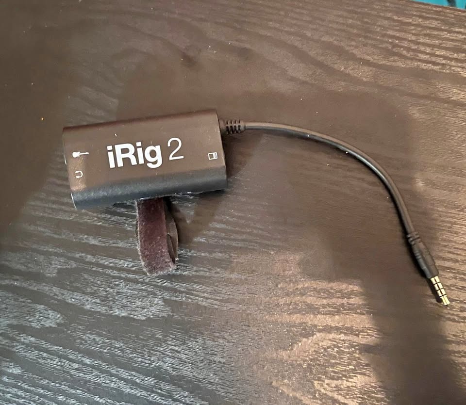iRig 2 Audio Interface for Guitar/Instrument