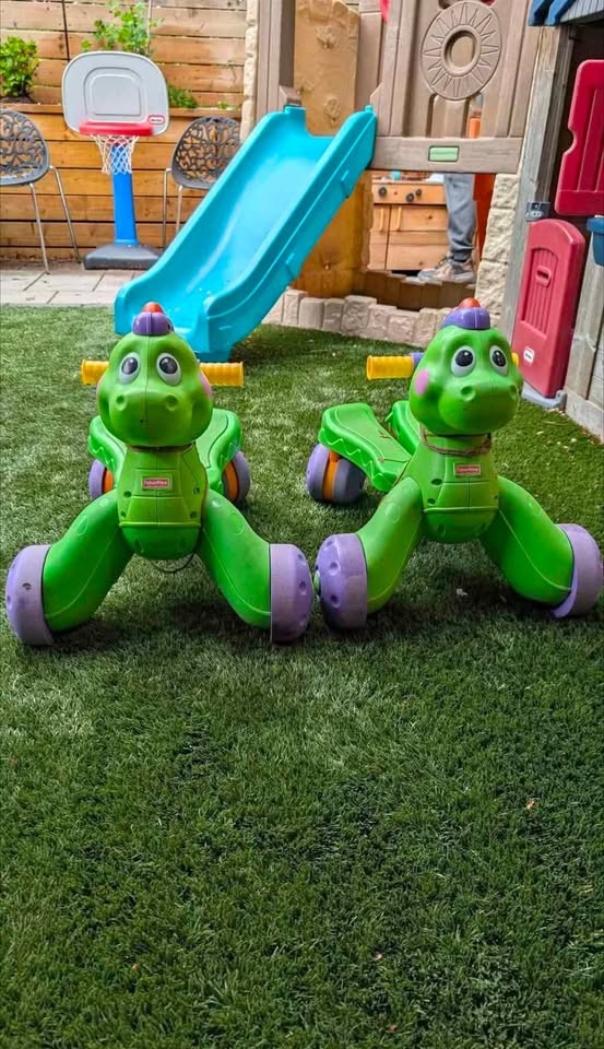 Fisher-Price Dino Walker and Bike Rider
