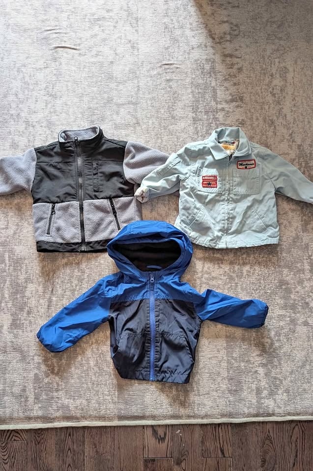 12-18m Spring/Fall Jackets