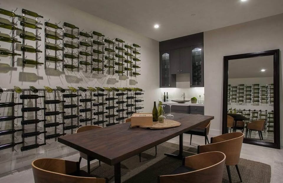 VintageView W Series Wall Mounted Wine Rack (9 Bottles, Satin Bl - photo 4