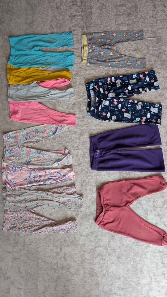 2T Girls Winter/Fall Pants Bundle - 12 Pieces - photo 2