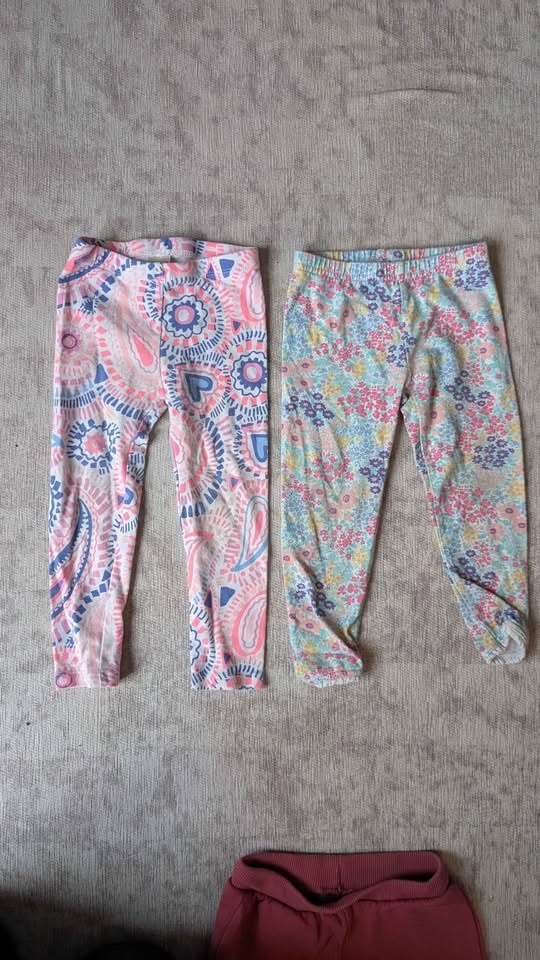 2T Girls Winter/Fall Pants Bundle - 12 Pieces - photo 4